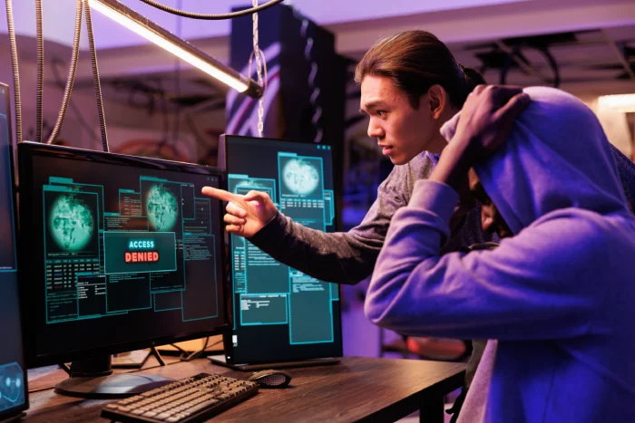 LMS Security Interface with AI Course Creator